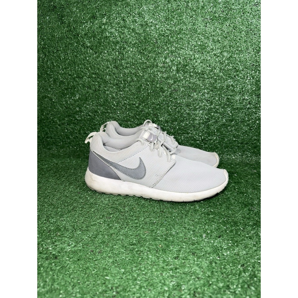 Nike Shoes Women Size 6 Grey Roshe One Running Sneakers Mesh Lace Up Comfort Low